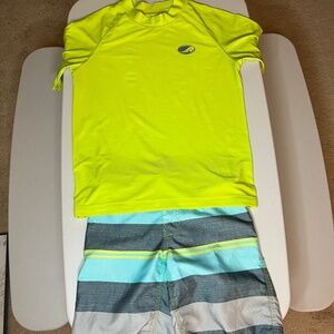Boys Arizona Swim Set - Trunks and Shirt Size 8